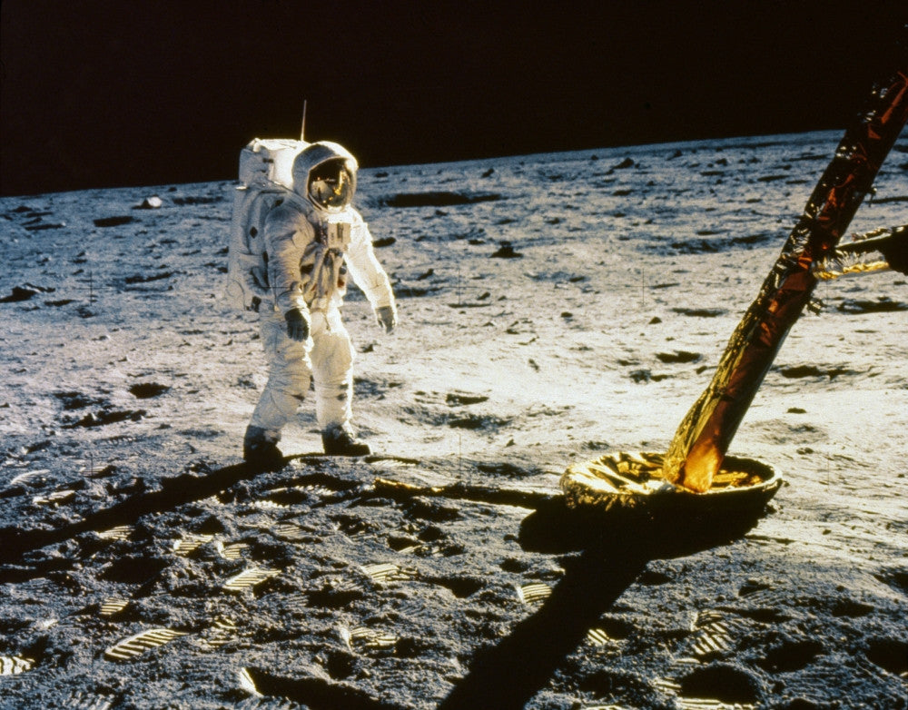 Apollo 11 Lunar Module Fine Art Print Featuring Buzz Aldrin