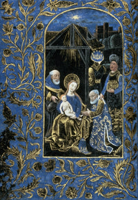 Adoration of the Magi Fine Art Print - Flemish Illumination