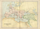 Historic Map of the Roman Empire in AD 117 - Fine Art Print