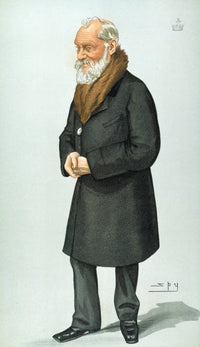 Lord Kelvin Caricature Lithograph Print by Spy (1897)