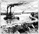 Twain: Mississippi 1883 Fine Art Print - Life on the Mississippi