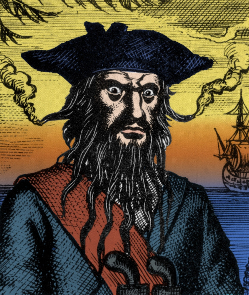 Blackbeard, Edward Teach Fine Art Print by Science Source