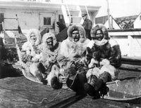 Matthew Henson and Crew North Pole Expedition Fine Art Print