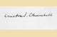 Winston S. Churchill Signature Fine Art Print - 1915 Edition