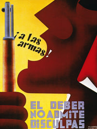 Spanish Civil War 'To Arms!' Fine Art Print by Granger Collection