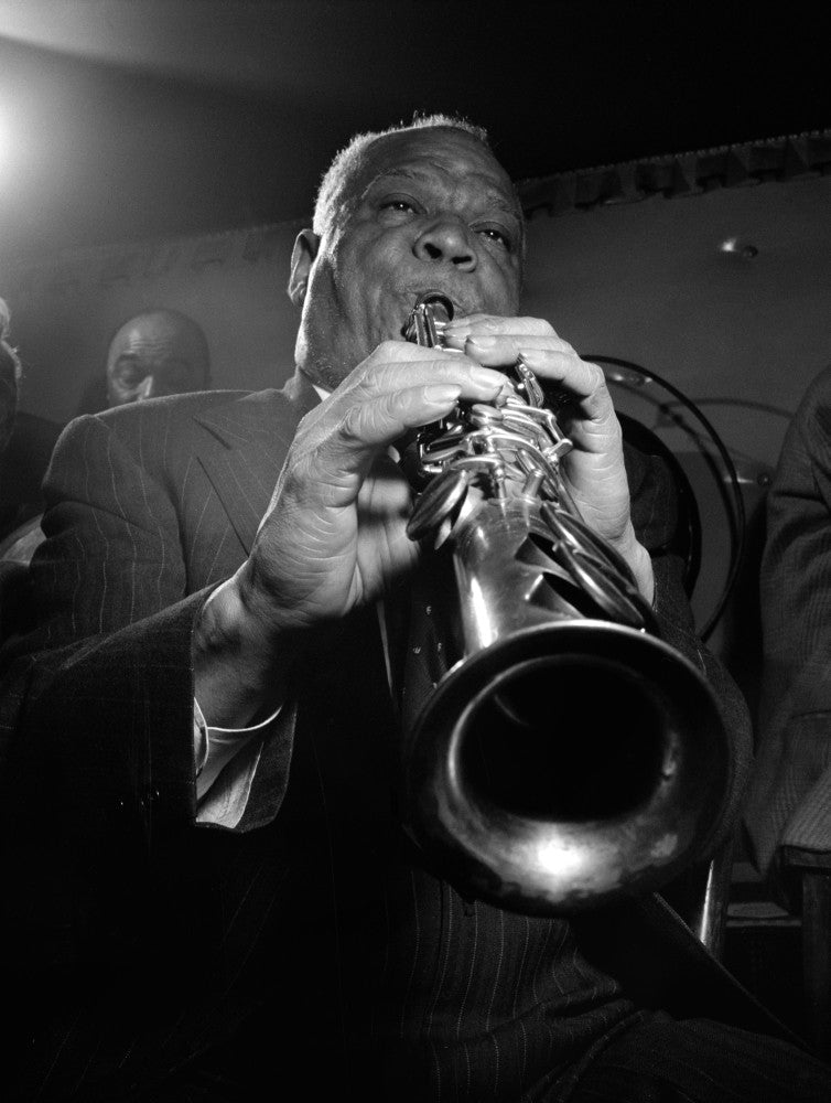Sidney Bechet Jazz Musician Fine Art Print by William P. Gottlieb