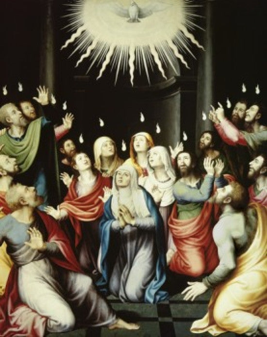 The Pentecost Fine Art Print by Juan Juanes