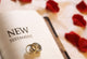 Wedding Rings on the New Testament Bible Fine Art Print by Chris and Kate Knorr