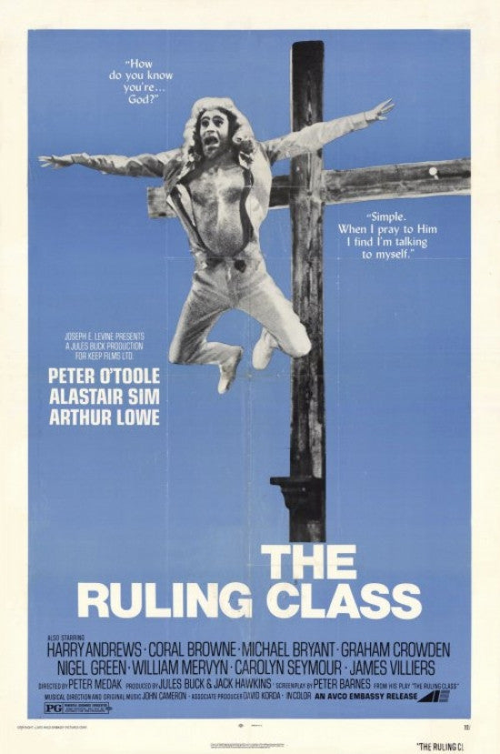 The Ruling Class Movie Poster (11x17) - Classic Film Decor