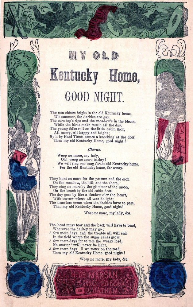 My Old Kentucky Home Poster Print - Various Sizes Available