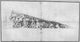 Jacques Carrey's Parthenon Drawing - West Pediment Detail Print