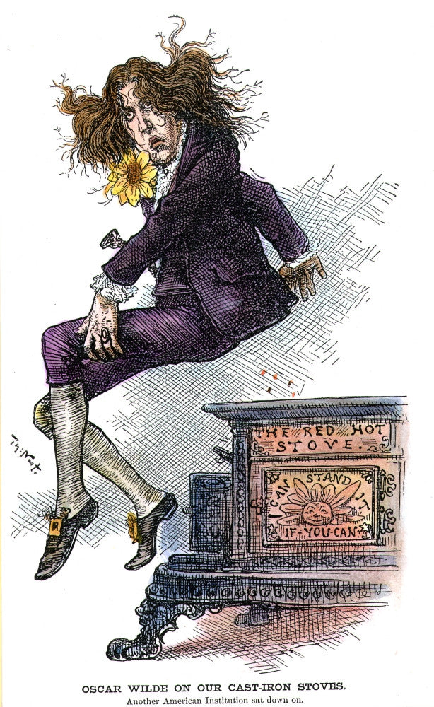Oscar Wilde Thomas Nast Caricature Fine Art Print