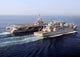 Military Sealift Command Vertical Replenishment Poster Print by Stocktrek Images