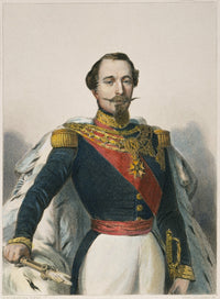 Napoleon III Steel Engraving Fine Art Print by Ferdinand Delanoy