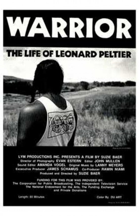 Warrior Life of Leonard Peltier Movie Poster 11x17