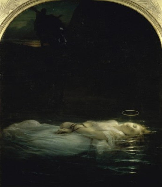 The Young Martyr Fine Art Print by Paul Delaroche - 19th Century