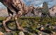 Dramatic T. Rex vs. Spinosaurus Dinosaur Print - Fine Art