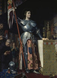 Joan of Arc at the Coronation of Charles VII Fine Art Print by Jean Auguste Dominique Ingres