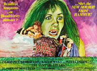 The Vampire Lovers Movie Poster Art Print | 1970 Classic