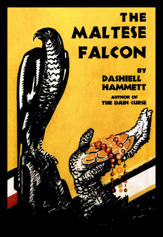 The Maltese Falcon First Edition Cover Fine Art Print