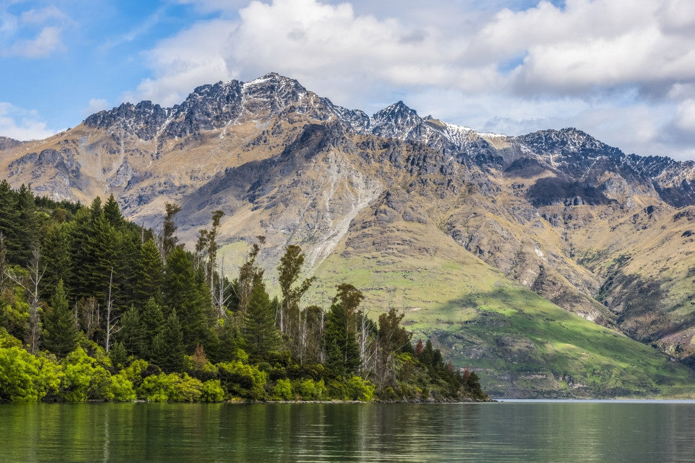 Beautiful Lake Wakatipu Fine Art Print by Sergey Orlov