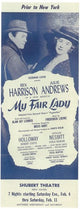 My Fair Lady Broadway Movie Poster Print (11 x 17)