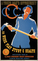 New Deal WPA Poster: A Young Man's Opportunity by Albert M. Bender