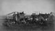 Cowboy Camp Scene Fine Art Print - Chuck Wagon & Bed Wagon