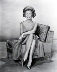 Mitzi Gaynor 'Legs Over Arm Rest' Photo Print - Multiple Sizes Available