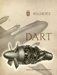 Rolls Royce Dart Brochure Cover Fine Art Print by The Royal Aeronautical Society