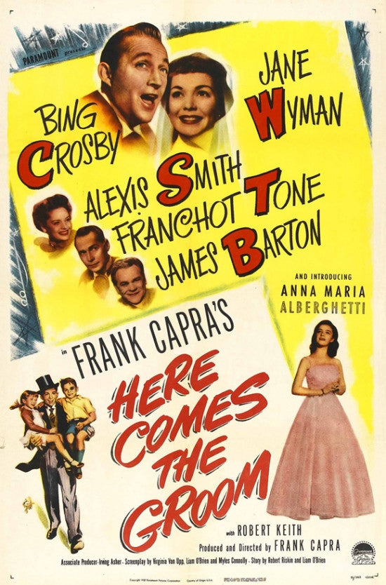 Here Comes the Groom Movie Poster (11x17) | Pop Culture Graphics