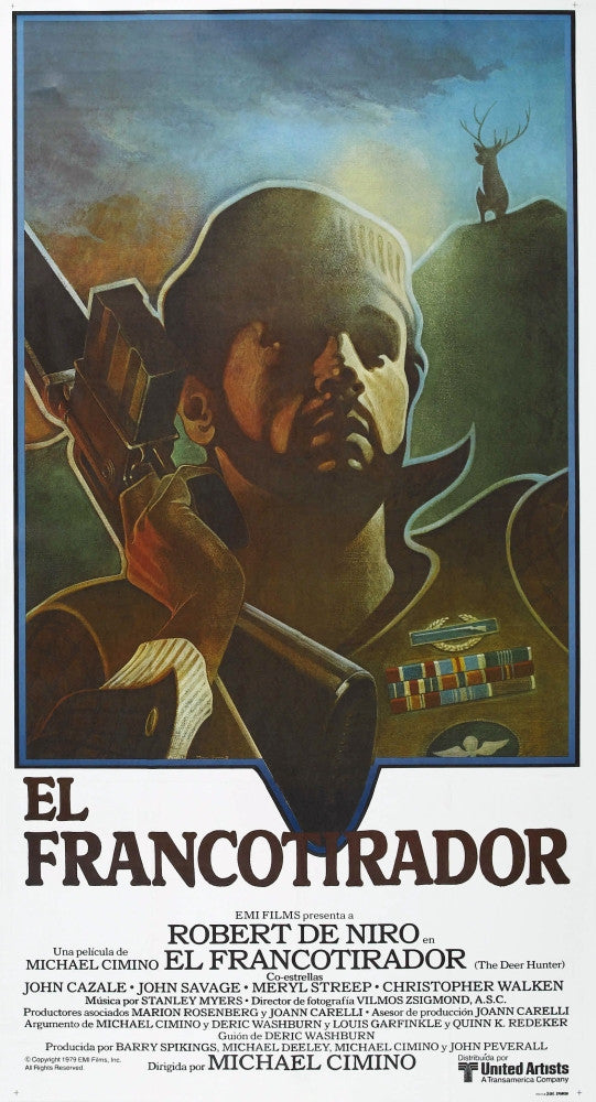 The Deer Hunter Fine Art Print - Spanish Movie Poster 1978