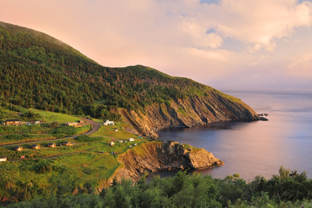 Sunset Over Cape Breton Island Fine Art Print by Jaynes Gallery