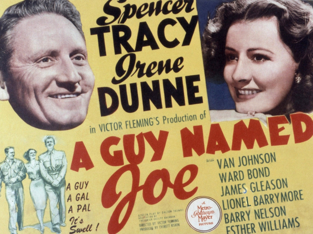 A Guy Named Joe Movie Poster Fine Art Print - 1943 Classic
