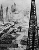 Texas Oil Field Noil Derricks Fine Art Print, C1918