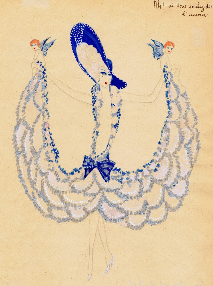 Costume Design by Jose De Zamora Fine Art Print | Mary Evans