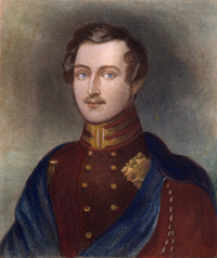 19th Century English Line-and-Stipple Engraving of Prince Albert