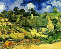 Thatched Cottages at Cordeville Fine Art Print