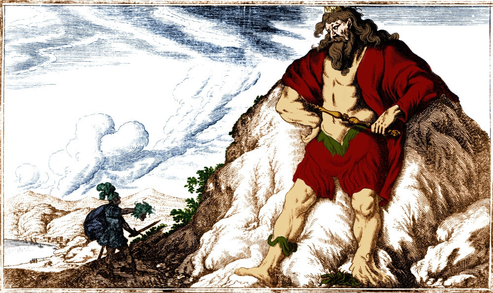 Atlas and Perseus Fine Art Print | Greek Mythology Poster