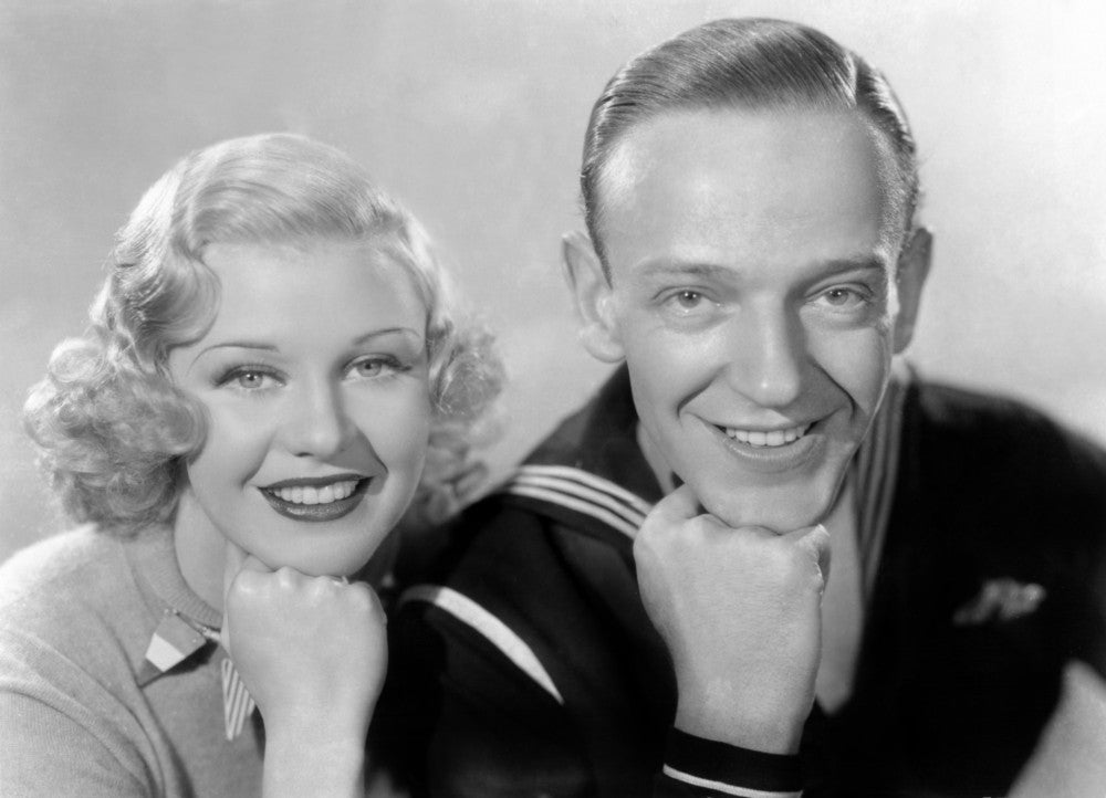 Follow The Fleet Fine Art Print Featuring Ginger Rogers and Fred Astaire (1936)