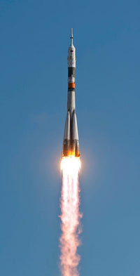 Soyuz TMA-18 Rocket Launch Poster Print by Stocktrek Images