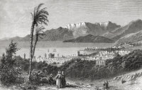 A View of Beirut and Lebanon in the 19th Century Fine Art Print