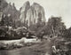 Cathedral Rocks Fine Art Print by Eadward Muybridge - Yosemite National Park