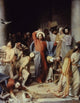 Christ Driving the Money Changers out of the Temple Fine Art Print by Carl Heinrich Bloch