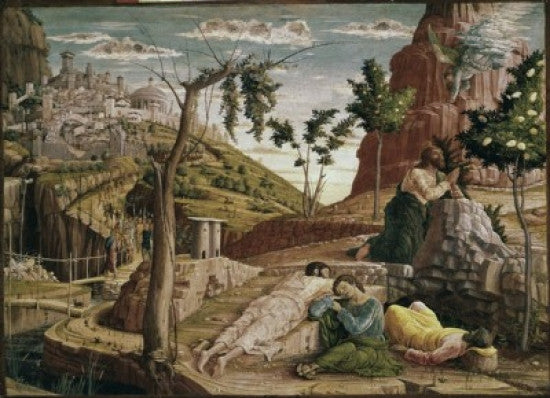 Agony in the Garden Fine Art Print by Andrea Mantegna