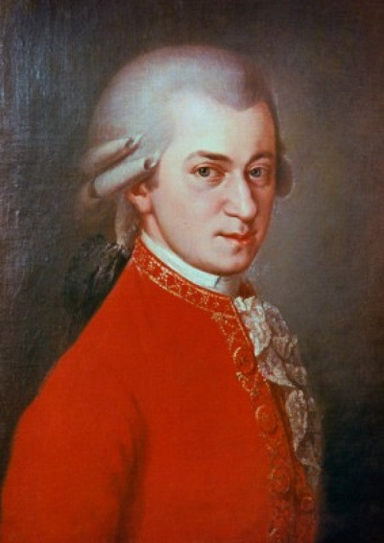 Wolfgang Amadeus Mozart Fine Art Print - Unknown Artist
