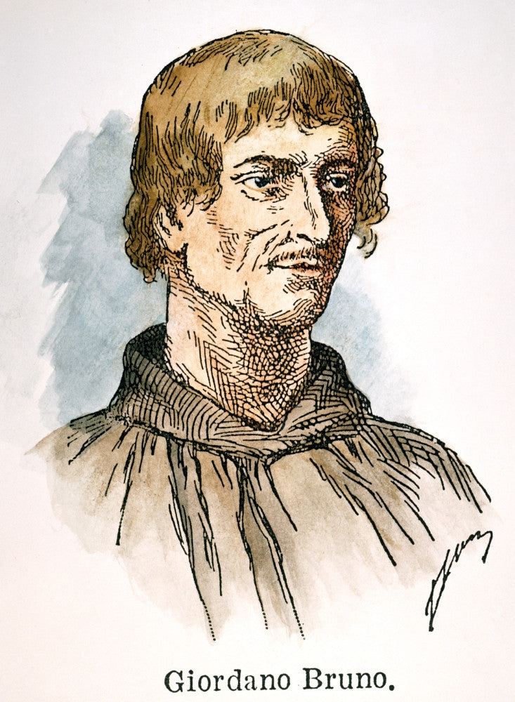 Giordano Bruno Traditional Portrait Fine Art Print by Granger Collection