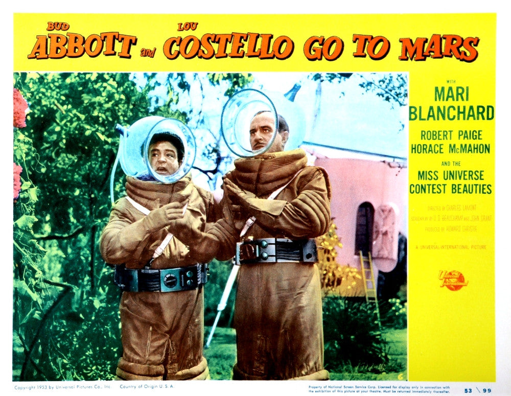 Abbott And Costello Go To Mars Photo Print - Multiple Sizes
