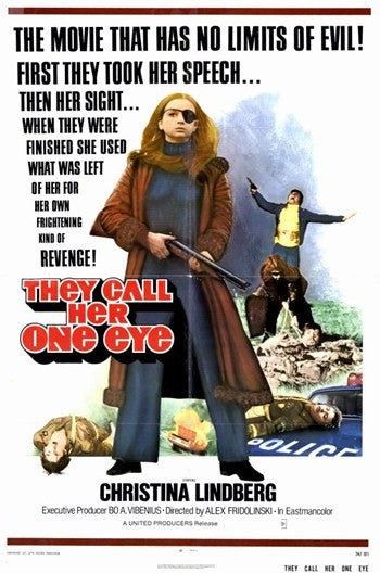 They Call Her One Eye Movie Poster Print (11x17)