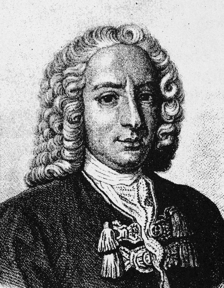 Daniel Bernoulli Aquatint Portrait Fine Art Print by Granger Collection
